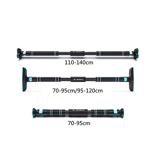 Barra de Dominadas Barbilla de la Barbilla de la Barbilla Entrenador de Cuerpo Superior Ajustable Estable Multifuncional para la Puerta No Hay Tornillos con Sudor Absorbe el Agarre,95 to 120cm Barra de Dominadas Barbilla de la Barbilla de la Barbilla Entrenador de Cuerpo Superior Ajustable Estable Multifuncional para la Puerta No Hay Tornillos con Sudor Absorbe el Agarre,95 to 120cm