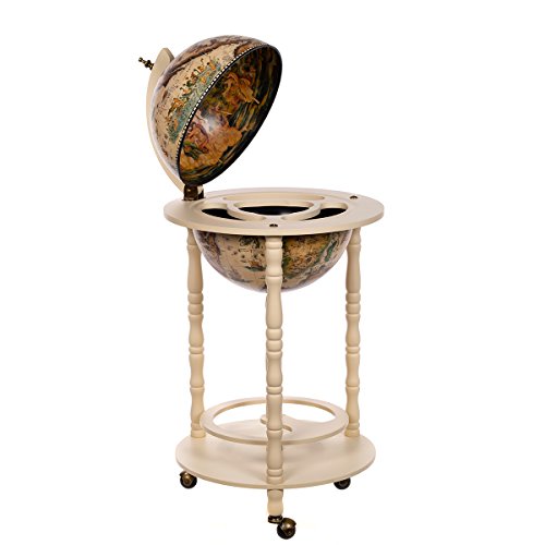 Barra de la casa, 33001W barra de carro, sólido con columnas de madera de eucalipto, en color blanco, abierto 100 cm, barra de globo, barra de la casa, barra de carro, Barra de la casa, 33001W barra de carro, sólido con columnas de madera de eucalipto, en color blanco, abierto 100 cm, barra de globo, barra de la casa, barra de carro,