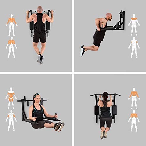 Barra Horizontal Equipo De Cubierta Pull-up Bar En Paralelo Familia Equipos De Gimnasia Soporte De Pared Desmontable Barra Fija Barras de dominadas (Color : Black, Size : 93x72x48cm) Barra Horizontal Equipo De Cubierta Pull-up Bar En Paralelo Familia Equipos De Gimnasia Soporte De Pared Desmontable Barra Fija Barras de dominadas (Color : Black, Size : 93x72x48cm)