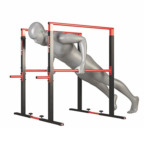Barras de Altura Ajustable 95-105cm para Dominadas, Màximo de 275kg Crossfit, Calistenia Dip Estación, Paralelas, Barras de Altura Ajustable 95-105cm para Dominadas, Màximo de 275kg Crossfit, Calistenia Dip Estación, Paralelas,
