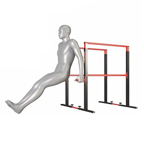 Barras de Altura Ajustable 95-105cm para Dominadas, Màximo de 275kg Crossfit, Calistenia Dip Estación, Paralelas, Barras de Altura Ajustable 95-105cm para Dominadas, Màximo de 275kg Crossfit, Calistenia Dip Estación, Paralelas,