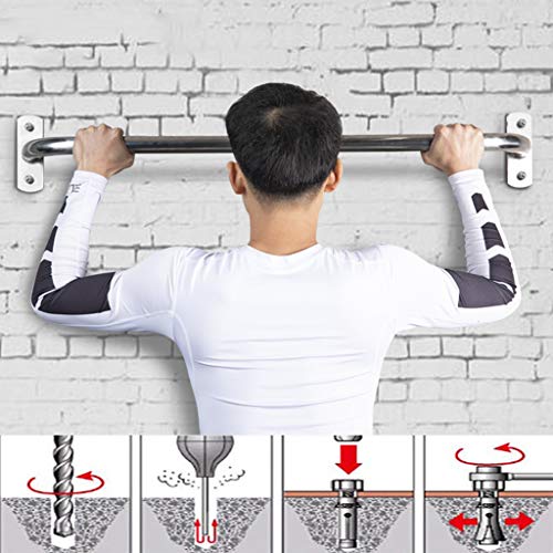 Barras de dominadas Barra de dominadas, Torre de energía de pared interior, Dominadas firmes de gimnasio, Levante el soporte de pared, Puede soportar 200 kg ( Color : Silver , Size : 80*13.6CM ) Barras de dominadas Barra de dominadas, Torre de energía de pared interior, Dominadas firmes de gimnasio, Levante el soporte de pared, Puede soportar 200 kg ( Color : Silver , Size : 80*13.6CM )