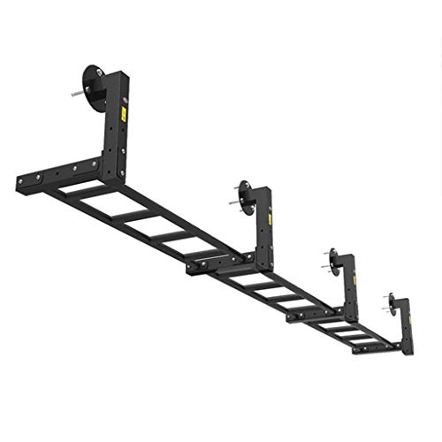 Barras de dominadas HUA Pull Up Bar Fitness, Barra De Dominadas De Pared, Estructuras For Trepar Siameses, Hogar Interior Y Exterior Fuerza De La Gimnasia Equipo De Formación, Carga 900kg, 314x32x35cm