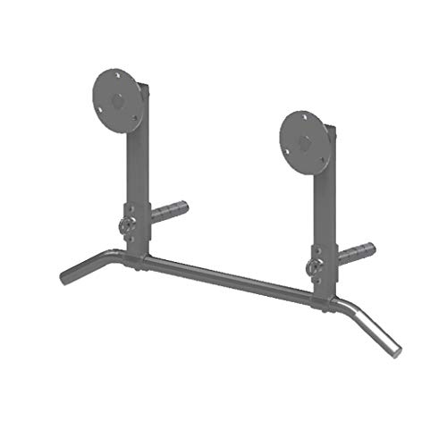 Barras de dominadas Muro De Acero Inoxidable De Acero Inoxidable Colgando De Haz Horizontal Lateral Coja Sin Swanisless Multi Fitness Equipamiento (Color : Silver, Size : 99.6 * 15 * 39.6 cm)