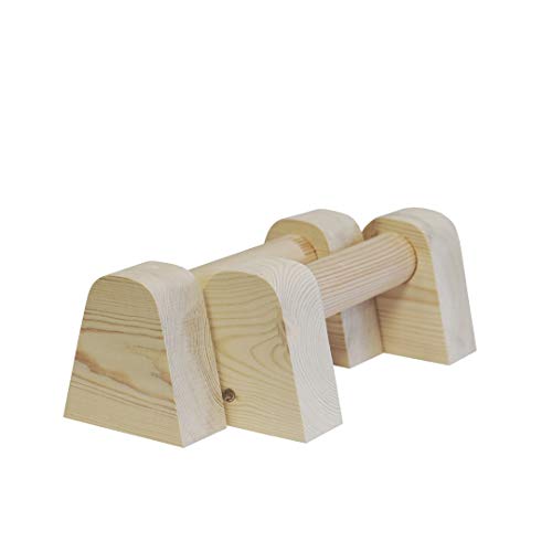 Barras de madera para ejercicios de fitness con soporte de mano, para gimnasia, calistenia, fitness, yoga, gimnasia, gimnasio