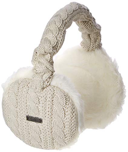 BARTS Monique Earmuffs orejeras, Blanco (OYSTER 0033), Talla única (Talla del fabricante: UNI) para Mujer