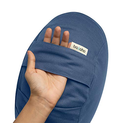 basaho Classic Zafu Cojín de Meditación | Algodón Orgánico (Certificación Gots) | Cáscara de Trigo Sarraceno | Funda Extraíble Lavable (Mango) basaho Classic Zafu Cojín de Meditación | Algodón Orgánico (Certificación Gots) | Cáscara de Trigo Sarraceno | Funda Extraíble Lavable (Mango)