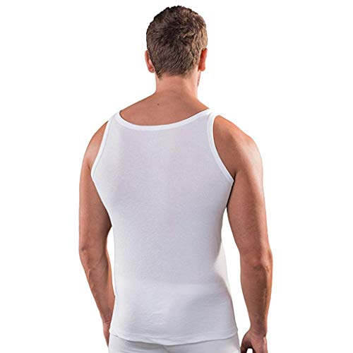 Bascar - Chándal para Hombre, chándal para Hombre, Chaleco, Chaleco, Chaleco, Ropa Deportiva, Deporte, Gimnasio, Outfit, Traje de Ocio Blanco L Bascar - Chándal para Hombre, chándal para Hombre, Chaleco, Chaleco, Chaleco, Ropa Deportiva, Deporte, Gimnasio, Outfit, Traje de Ocio Blanco L