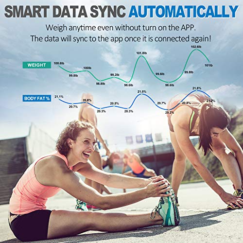 Bascula de Baño Digital Grasa Corporal, RENPHO Balanza Bluetooth Inteligente con App, Bascula Electrónica Analógica Monitores con Análisis Corporal, 13 Mediciónes de Peso IMC Visceral e Muscular Bascula de Baño Digital Grasa Corporal, RENPHO Balanza Bluetooth Inteligente con App, Bascula Electrónica Analógica Monitores con Análisis Corporal, 13 Mediciónes de Peso IMC Visceral e Muscular