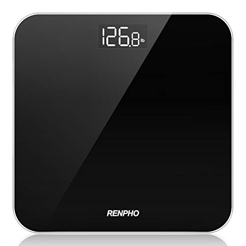 Báscula De Baño Digital RENPHO, Báscula De Peso Corporal De Alta Precisión Con Pantalla Iluminada, Tecnología Step-On, 400 Lb, Negro Báscula De Baño Digital RENPHO, Báscula De Peso Corporal De Alta Precisión Con Pantalla Iluminada, Tecnología Step-On, 400 Lb, Negro