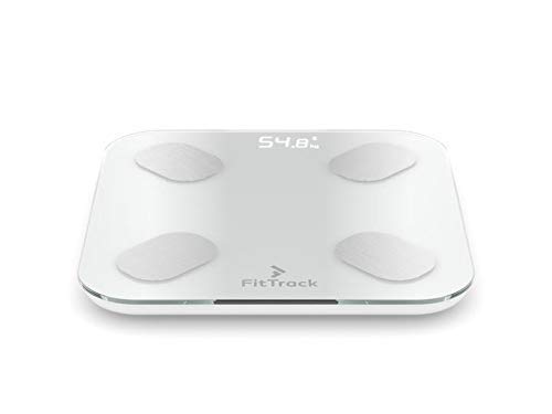 Báscula Inteligente FitTrack Dara Aprobada Por la FDA - Báscula de Baño Digital Bluetooth - Android & iOS - Báscula Grasa Corporal y Muscular - Monitor de Composición Corporal Con 17 Indicadores Báscula Inteligente FitTrack Dara Aprobada Por la FDA - Báscula de Baño Digital Bluetooth - Android & iOS - Báscula Grasa Corporal y Muscular - Monitor de Composición Corporal Con 17 Indicadores