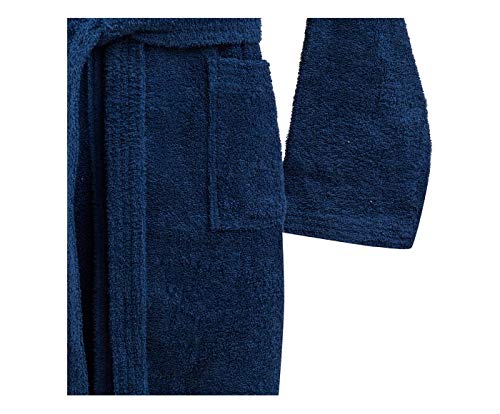 Bassetti - Albornoz con capucha para hombre/mujer, disponible en varias tallas y colores, 100% algodón Bassetti - Albornoz con capucha para hombre/mujer, disponible en varias tallas y colores, 100% algodón