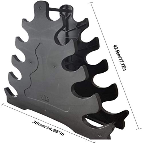 Bastidor con Mancuernas, Soportes De Mancuernas De Plástico, Estante De Almacenamiento con Mancuernas De 5 Niveles, Pequeño Estante De La Pesa De Gimnasia Doméstica, Ejercicio Y Fitness Equipo - D Bastidor con Mancuernas, Soportes De Mancuernas De Plástico, Estante De Almacenamiento con Mancuernas De 5 Niveles, Pequeño Estante De La Pesa De Gimnasia Doméstica, Ejercicio Y Fitness Equipo - D