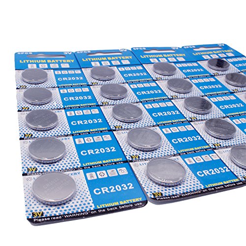 Batería de Litio CR2032 3V, botón electrónico de la célula de la Moneda para los Relojes de Las calculadoras de los Juguetes (20 Pilas) Batería de Litio CR2032 3V, botón electrónico de la célula de la Moneda para los Relojes de Las calculadoras de los Juguetes (20 Pilas)