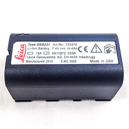 Batería GEB221 para la batería de la estación total de Leica TS02 TS06 TS09 TPS1200