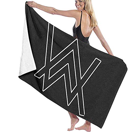 Bath Towel,80X130Cm Alan Walker Bath Towels Super Absorbent Beach Bathroom Towels For Gym Beach SWM SPA