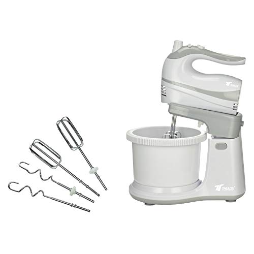 Batidora Amasadora Thulos, con Bol Giratorio de 3 Litros de Capacidad. Selector de 5 Velocidades Batidora Amasadora Thulos, con Bol Giratorio de 3 Litros de Capacidad. Selector de 5 Velocidades