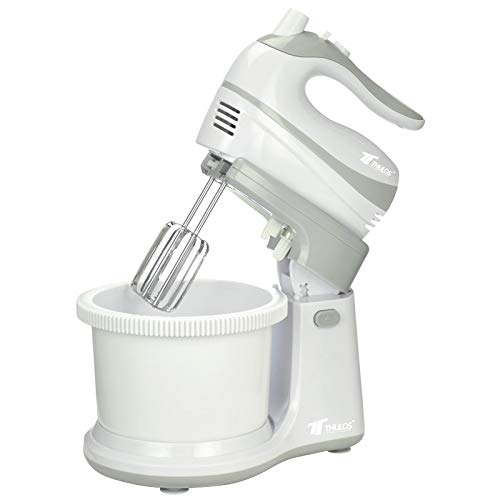 Batidora Amasadora Thulos, con Bol Giratorio de 3 Litros de Capacidad. Selector de 5 Velocidades Batidora Amasadora Thulos, con Bol Giratorio de 3 Litros de Capacidad. Selector de 5 Velocidades