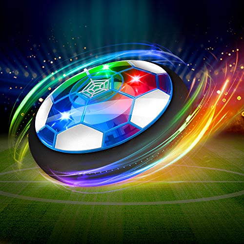 Baztoy Balón Fútbol Flotant, Recargable Pelota Futbol con Protectores de Espuma Suave y Luces LED, Balones Futbol Juguete Niños 3 4 5 6 7 8 9 10 11 12 Años, Air Power Soccer para Regalos Cumpleaños Baztoy Balón Fútbol Flotant, Recargable Pelota Futbol con Protectores de Espuma Suave y Luces LED, Balones Futbol Juguete Niños 3 4 5 6 7 8 9 10 11 12 Años, Air Power Soccer para Regalos Cumpleaños