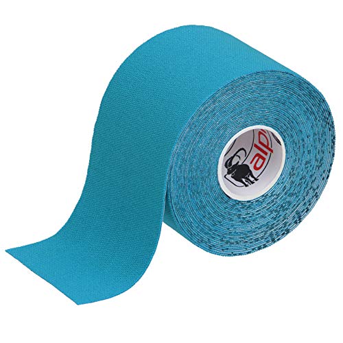 BB Sport 1 Rollo Cinta Kinesiología Tape 5 m x 5 cm Cinta Muscular E- Book Ejemplos Aplicación, Color:azul claro BB Sport 1 Rollo Cinta Kinesiología Tape 5 m x 5 cm Cinta Muscular E- Book Ejemplos Aplicación, Color:azul claro