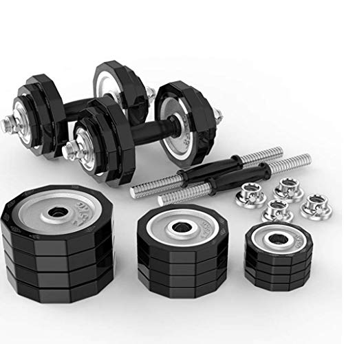 BBZZ Mancuernas para el hogar, equipo de fitness, mancuernas elevadoras, un par de mancuernas ajustables, peso ajustable, mancuernas (tamaño: 10 kg (5 kg x 2) BBZZ Mancuernas para el hogar, equipo de fitness, mancuernas elevadoras, un par de mancuernas ajustables, peso ajustable, mancuernas (tamaño: 10 kg (5 kg x 2)