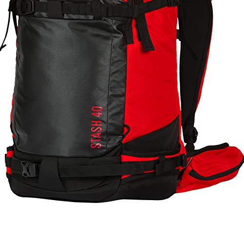 bca STASH 40 - Mochila unisex para adultos, color rojo, 40 L