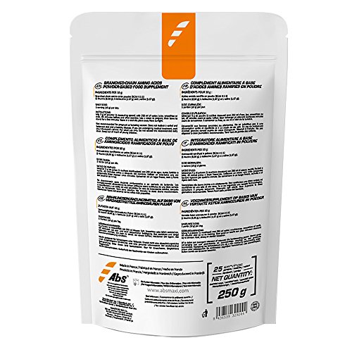 BCAA 4: 1: 1 EN POLVO * 25 raciones / BCAA 4: 1: 1 en polvo 250 g * Crecimiento muscular (anabolismo), fuerza, recuperación muscular * Garantía de satisfacción o reembolso * Fabricado en Francia