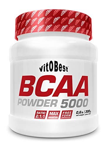 BCAA 5000 Powder - Aminoácidos Ramificados en Polvo y Cápsulas BCAA - Fuerte Recuperador Muscular - Suplementos Deportivos - Vitobest (Neutro, 300 Tablets) (Cola, 300g) BCAA 5000 Powder - Aminoácidos Ramificados en Polvo y Cápsulas BCAA - Fuerte Recuperador Muscular - Suplementos Deportivos - Vitobest (Neutro, 300 Tablets) (Cola, 300g)