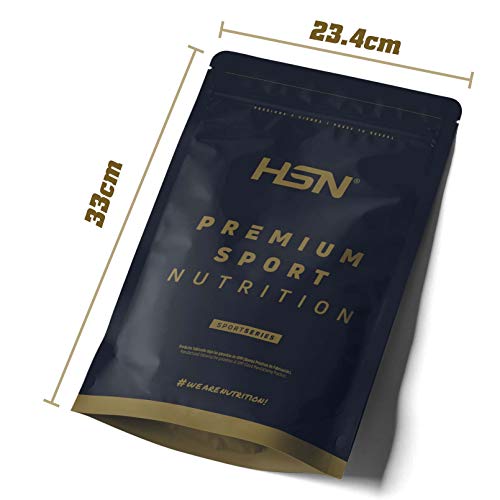 BCAA con Glutamina de HSN Evobcaa's 2.0 | Aminoácidos Ramificados Ratio 12:1:1 (L-Leucina + L-Valina + L-Isoleucina) | Recuperación y Ganar Masa Muscular | Vegano, Sin Lactosa, Sabor Piña, 1Kg