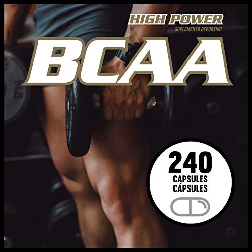 BCAA con Vitaminas B2 B6 | Suplemento Deportivo | 240 Cápsulas- Qualnat