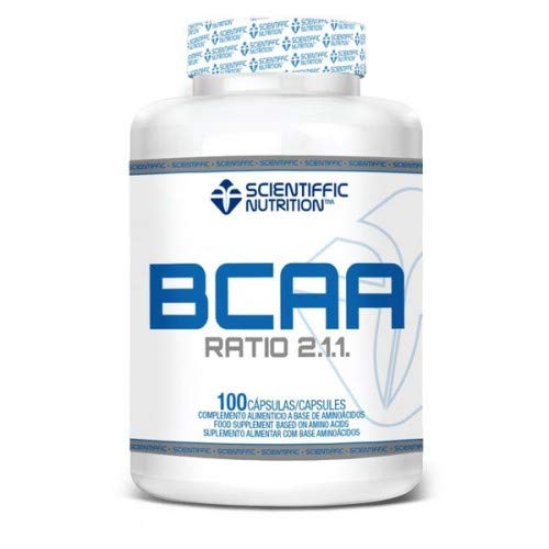 Bcaa Ratio 2.1.1 100 Capsulas - Scientiffic Nutrition