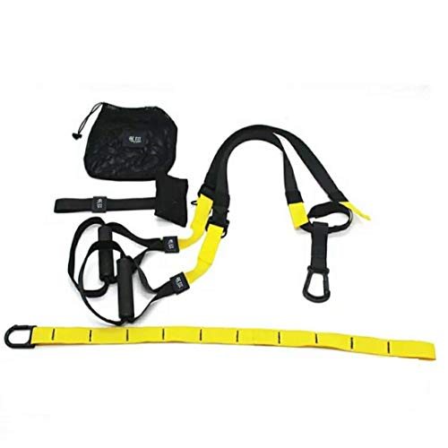 BE FIT Entrenamiento en Suspensión, Entrenador de Suspensión de Fitness, Mejora el Equilibrio y la Fuerza, Adecuado para Entrenamiento en Casa o en Aire Libre. con Correas Ajustables. BE FIT Entrenamiento en Suspensión, Entrenador de Suspensión de Fitness, Mejora el Equilibrio y la Fuerza, Adecuado para Entrenamiento en Casa o en Aire Libre. con Correas Ajustables.
