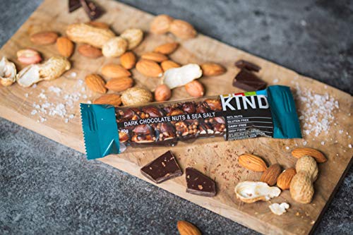 BE-KIND Barrita de Frutos secos con chocolate negro y sal marina, paquete de 12 unidades BE-KIND Barrita de Frutos secos con chocolate negro y sal marina, paquete de 12 unidades