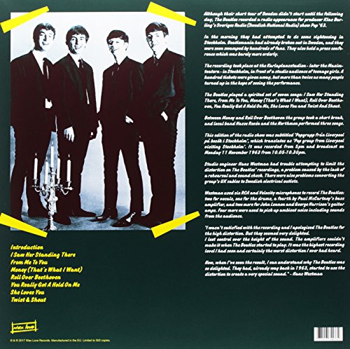 BEATLES - POP GROUP FROM LIVERPOOL VISITING STOCKHOLM [Vinyl LP] [Vinilo]