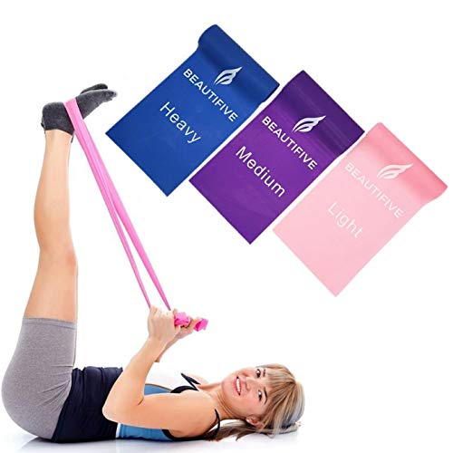 Beautifive Gomas Elasticas Fitness, Juego de 3 Mini Bandas Elasticas de Resistencia, Cintas Elasticas Musculacion para Fisioterapia, Rehabilitación, Yoga, Pilates y Entrenamiento de Fuerza Beautifive Gomas Elasticas Fitness, Juego de 3 Mini Bandas Elasticas de Resistencia, Cintas Elasticas Musculacion para Fisioterapia, Rehabilitación, Yoga, Pilates y Entrenamiento de Fuerza