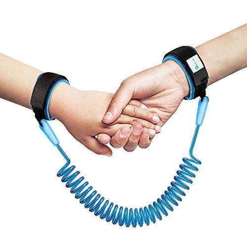 Bebé Anti-lost Cinturón Arnés de Seguridad, Niño Anti-lost Correa de Muñeca para Caminar, Compras etc.(1.5m/Azul) Bebé Anti-lost Cinturón Arnés de Seguridad, Niño Anti-lost Correa de Muñeca para Caminar, Compras etc.(1.5m/Azul)