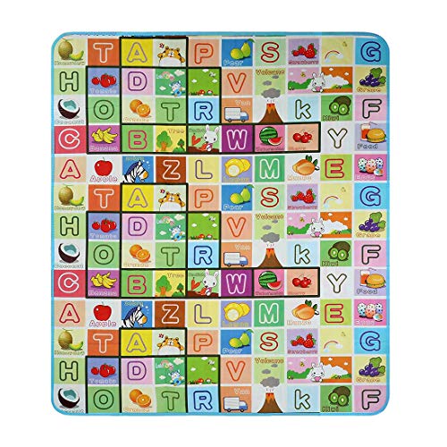 Bebé Crawl Mat Niños Alfombra de juego Alfombra de juego Alfombra de niños rompecabezas Alfombra de rastreo de gatito Niño guardería de mat Colchoneta de picnic (Oceano, 180 x 200 cm) Bebé Crawl Mat Niños Alfombra de juego Alfombra de juego Alfombra de niños rompecabezas Alfombra de rastreo de gatito Niño guardería de mat Colchoneta de picnic (Oceano, 180 x 200 cm)