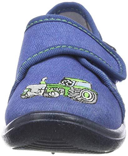 Beck Traktor, Zapatillas de Estar por casa para Niños, Azul (Blau 34), 27 EU Beck Traktor, Zapatillas de Estar por casa para Niños, Azul (Blau 34), 27 EU