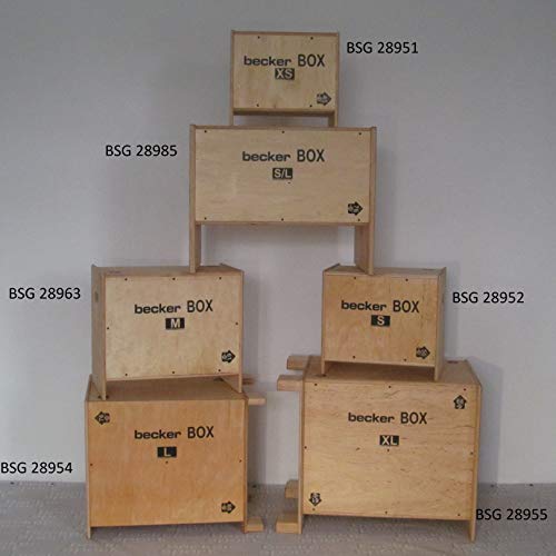 Becker-Sport Germany Becker Box XS - Primero en el mundo, CAJA 5 en 1, (BSG 28951) caja plyo única con 5 alturas de salto Becker-Sport Germany Becker Box XS - Primero en el mundo, CAJA 5 en 1, (BSG 28951) caja plyo única con 5 alturas de salto