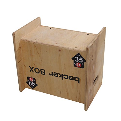 Becker-Sport Germany Becker Box XS - Primero en el mundo, CAJA 5 en 1, (BSG 28951) caja plyo única con 5 alturas de salto Becker-Sport Germany Becker Box XS - Primero en el mundo, CAJA 5 en 1, (BSG 28951) caja plyo única con 5 alturas de salto