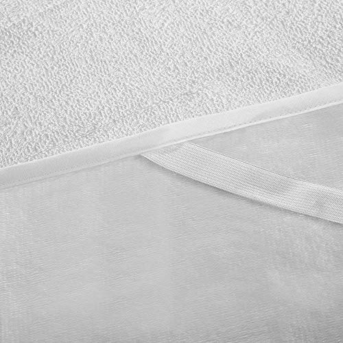 Bedecor Protector de colchón,100% algodón Impermeable,Transpirable 135 x 190 cm