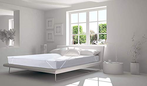 Bedecor Protector de colchón,100% algodón Impermeable,Transpirable 135 x 190 cm Bedecor Protector de colchón,100% algodón Impermeable,Transpirable 135 x 190 cm