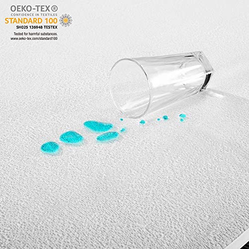 Bedecor Protector de colchón,100% algodón Impermeable,Transpirable 135 x 190 cm Bedecor Protector de colchón,100% algodón Impermeable,Transpirable 135 x 190 cm