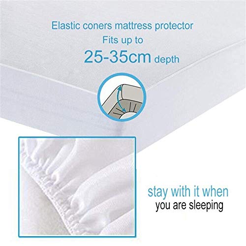 Bedecor Tencel Protector de Colchón,Impermeable y Transpirable - 90 x 200 cm Bedecor Tencel Protector de Colchón,Impermeable y Transpirable - 90 x 200 cm