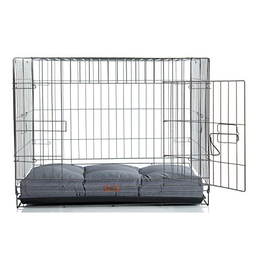 Bedsure Camas para Perros Grandes Impermeable - Colchón Perro Lavable y Suave, L 91x68x10 cm, Gris Bedsure Camas para Perros Grandes Impermeable - Colchón Perro Lavable y Suave, L 91x68x10 cm, Gris