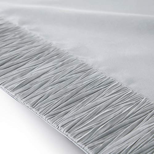 Bedsure Juego de Sábanas 150x200/190 cm - 4 Piezas - Sábana Bajera Ajustable Cama 150 con Encimera 240x275cm 2 Fundas de Almohada 50x80cm - Gris Claro Bedsure Juego de Sábanas 150x200/190 cm - 4 Piezas - Sábana Bajera Ajustable Cama 150 con Encimera 240x275cm 2 Fundas de Almohada 50x80cm - Gris Claro