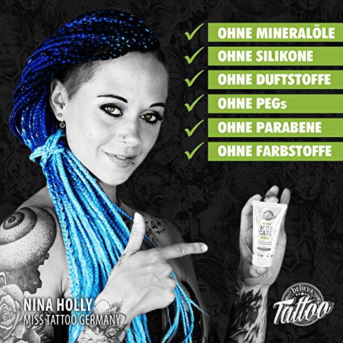 Believa Tattoo Crema Cuidado – Cuidado vegano para el tatuaje después del tatuado - 50ml Believa Tattoo Crema Cuidado – Cuidado vegano para el tatuaje después del tatuado - 50ml