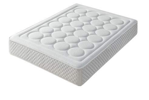 Bellavista Home Ibiza - Colchón Viscoelástico, 20 cm de Altura, 90x190, Firmeza Media Bellavista Home Ibiza - Colchón Viscoelástico, 20 cm de Altura, 90x190, Firmeza Media