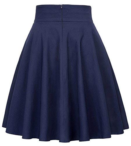 Belle Poque Vestido Mujer 50s Retro Rockabilly Enaguas Falda L