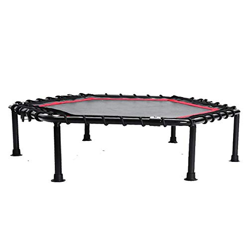 Belleashy Trampolín De Fitness Interior 40"Plegable Mini Ejercicio De Fitness Aeróbico Gorila Trampolín Gimnasio En Casa Deporte para Entrenamiento De Jardín Interior